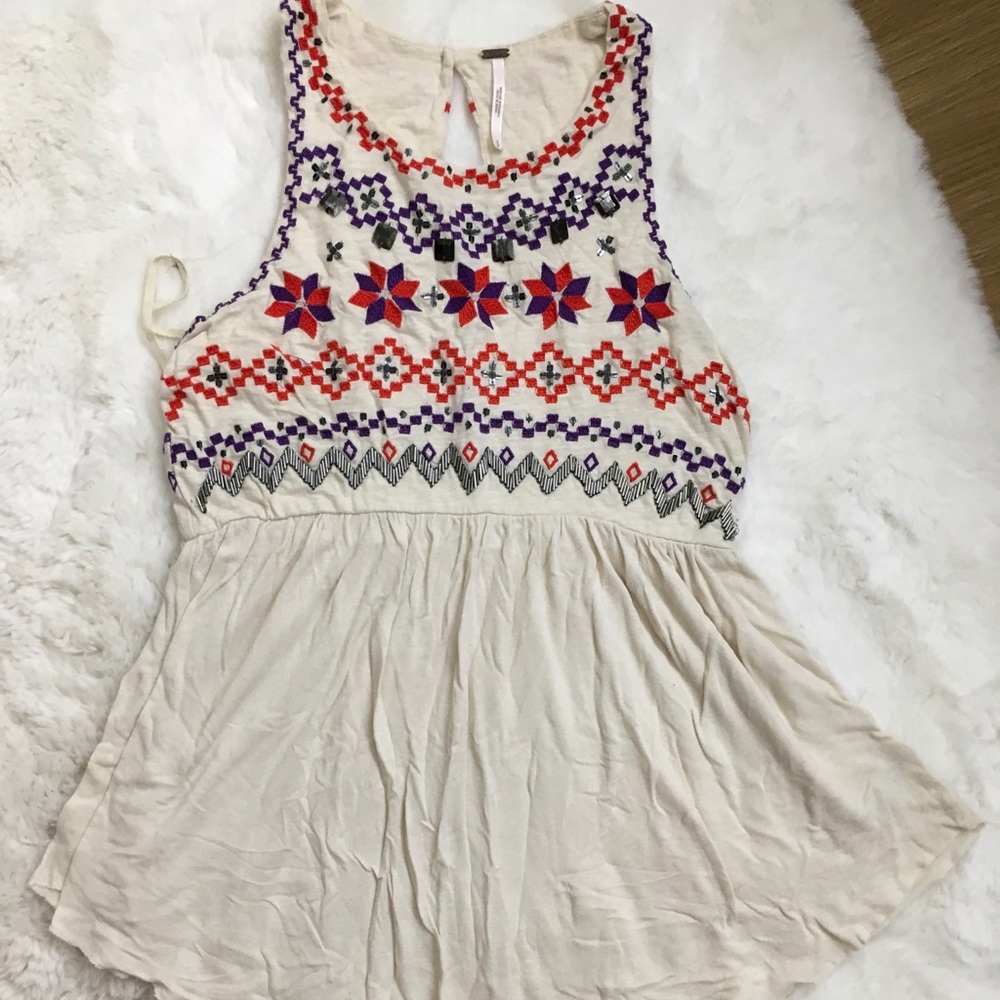 SUPER CUTE BEDAZZLED SHIRT DRESS TOP